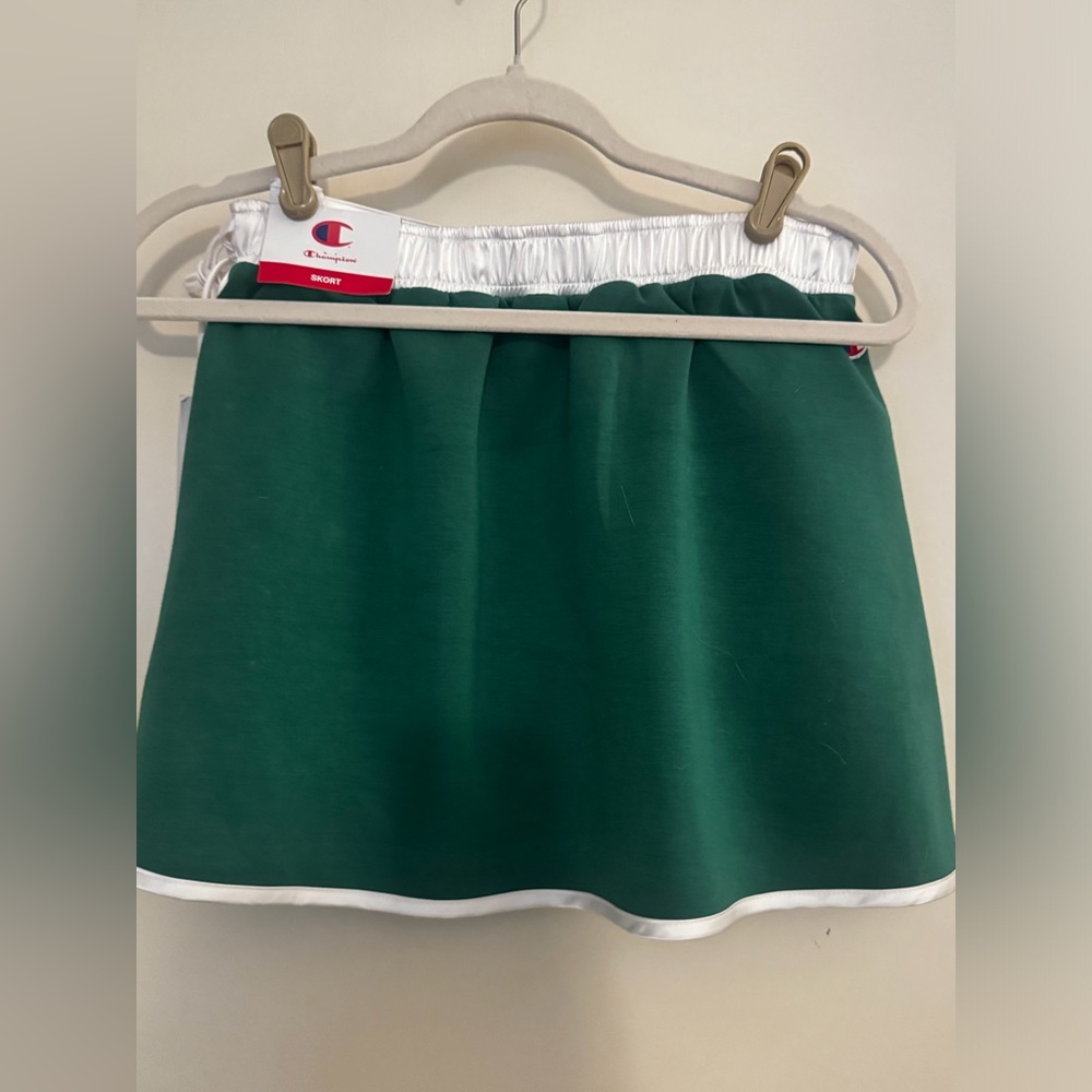 Champion Green Skort with White Waistband